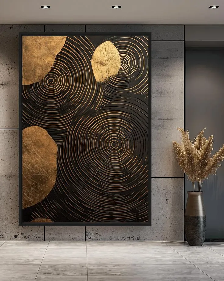 Tableau d’objectifs stylisé noir et ambre